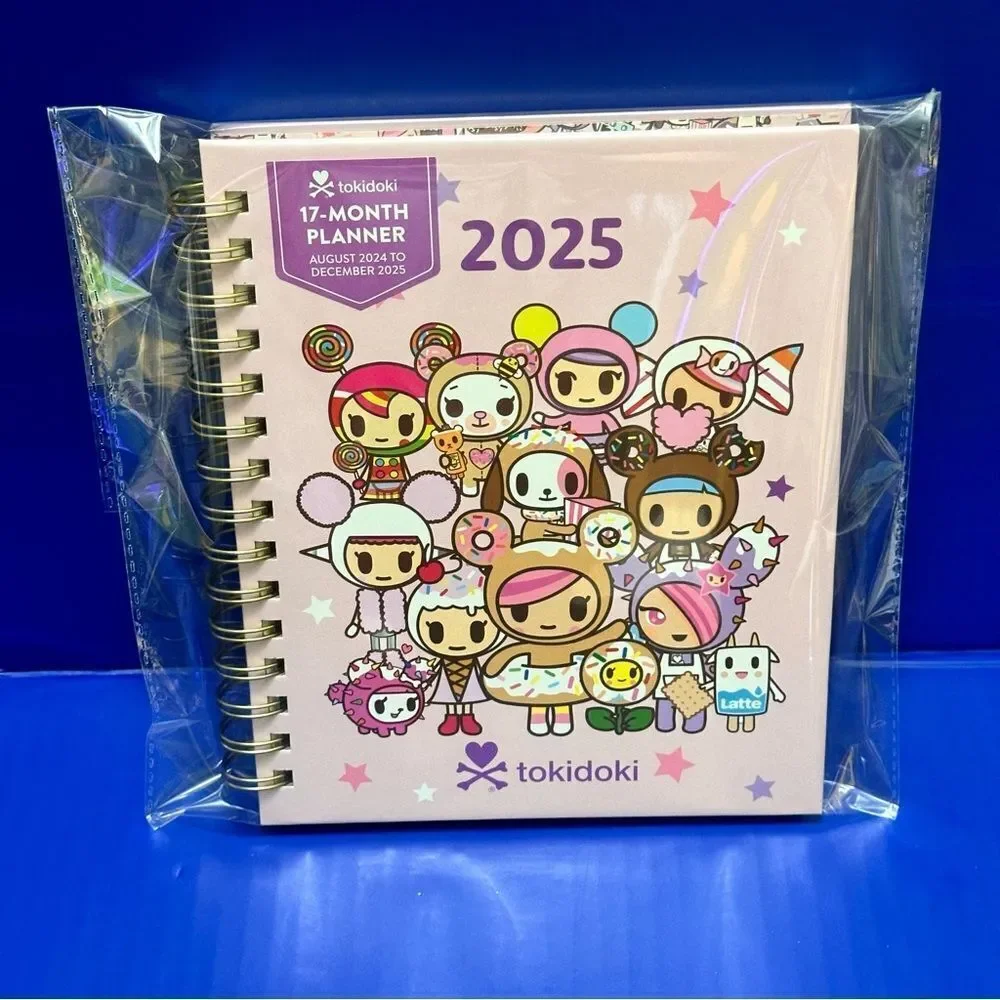 Tokidoki 2025 Planner Latte and Friends